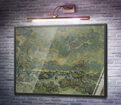 Коттеджи и кипарисы, воспоминания о севере (Cottages and Cypresses, Reminiscence of the North), 1890