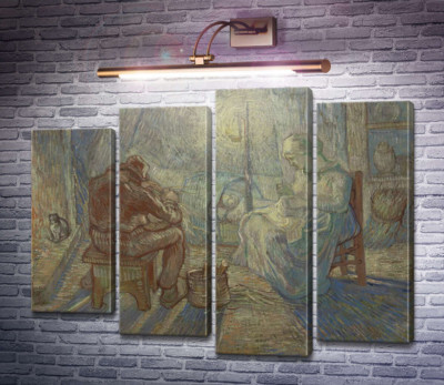 Вечер (по мотивам Милле) (Evening), 1889