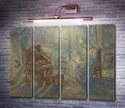 Вечір (за мотивами Мілле) (Evening), 1889