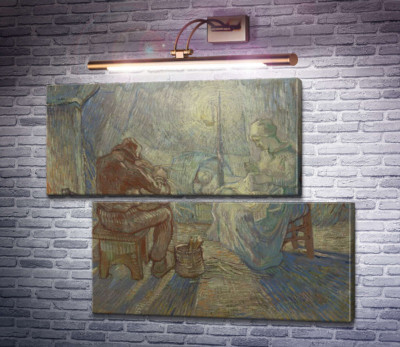 Вечер (по мотивам Милле) (Evening), 1889