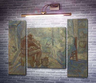 Вечер (по мотивам Милле) (Evening), 1889