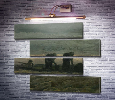 Две женщины на пустоши, 1883