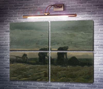 Две женщины на пустоши, 1883
