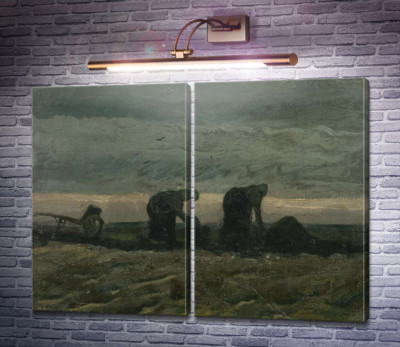 Две женщины на пустоши, 1883