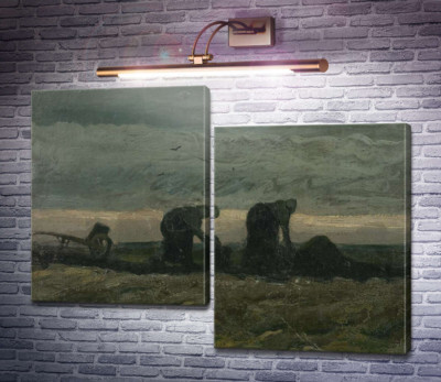 Две женщины на пустоши, 1883