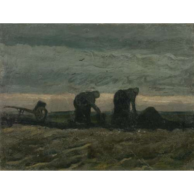 Дві жінки на пустці, 1883