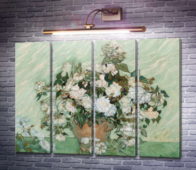 Ваза с розами (Vase with Roses), 1890 02