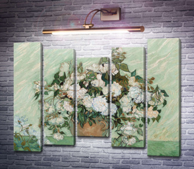 Ваза с розами (Vase with Roses), 1890 02
