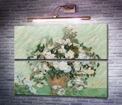 Ваза с розами (Vase with Roses), 1890 02