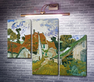 Сельская улица в Овере (Village Street in Auvers), 1890
