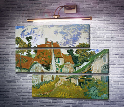 Сільська вулиця в Овері (Village Street in Auvers), 1890