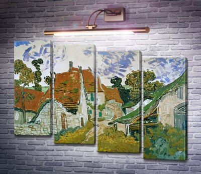 Сельская улица в Овере (Village Street in Auvers), 1890