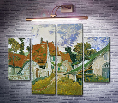 Сельская улица в Овере (Village Street in Auvers), 1890