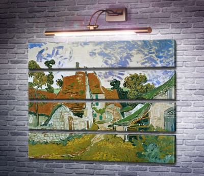 Сільська вулиця в Овері (Village Street in Auvers), 1890
