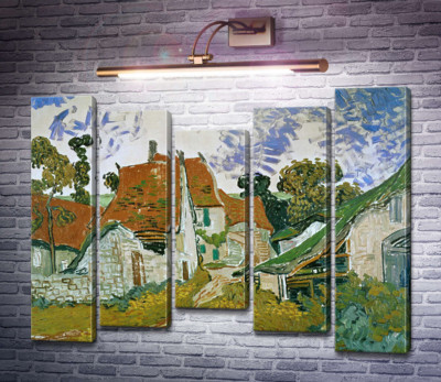 Сельская улица в Овере (Village Street in Auvers), 1890