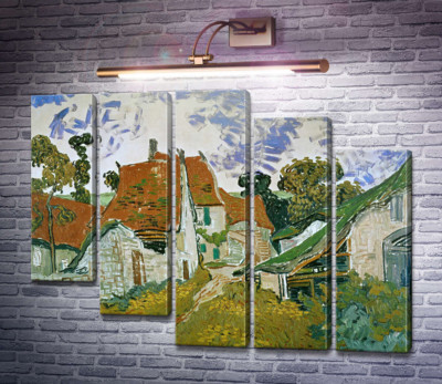 Сільська вулиця в Овері (Village Street in Auvers), 1890