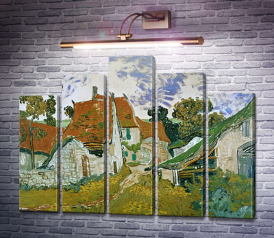 Сільська вулиця в Овері (Village Street in Auvers), 1890