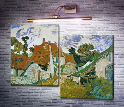 Сільська вулиця в Овері (Village Street in Auvers), 1890