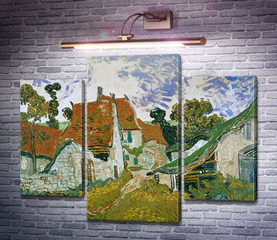 Сільська вулиця в Овері (Village Street in Auvers), 1890