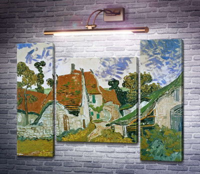 Сельская улица в Овере (Village Street in Auvers), 1890