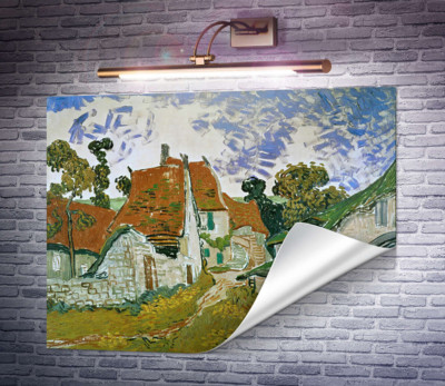 Сельская улица в Овере (Village Street in Auvers), 1890