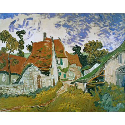 Сельская улица в Овере (Village Street in Auvers), 1890