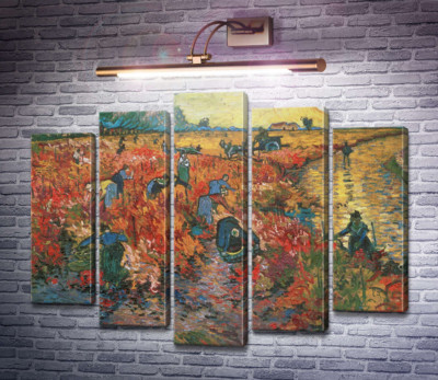 Червоні виноградники в Арлі (The Red Vineyards in Arles), 1888