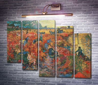 Червоні виноградники в Арлі (The Red Vineyards in Arles), 1888