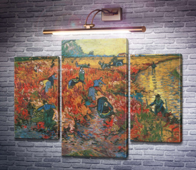 Червоні виноградники в Арлі (The Red Vineyards in Arles), 1888