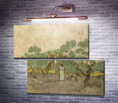 Збір оливок, 1889