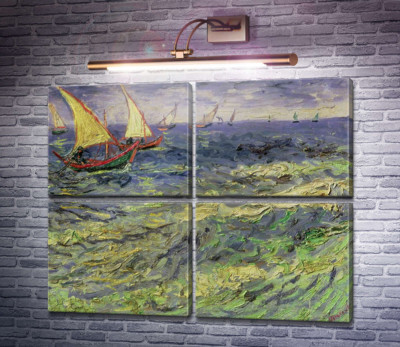 Морской пейзаж в Сент-Мари, 1888