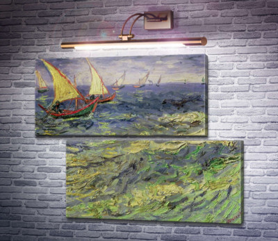 Морской пейзаж в Сент-Мари, 1888