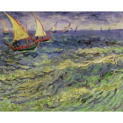 Морской пейзаж в Сент-Мари, 1888