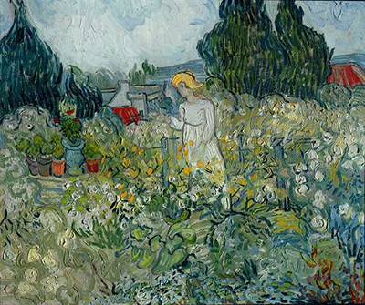 Маргарита Гаше в саду (Marguerite Gachet in the Garden), 1890