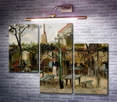 Терраса кафе на Монтмартре (Terrace of a Cafe on Montmartre), 1886