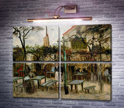 Терраса кафе на Монтмартре (Terrace of a Cafe on Montmartre), 1886
