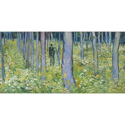 Подлесок с двумя фигурами (Undergrowth with Two Figures), 1890