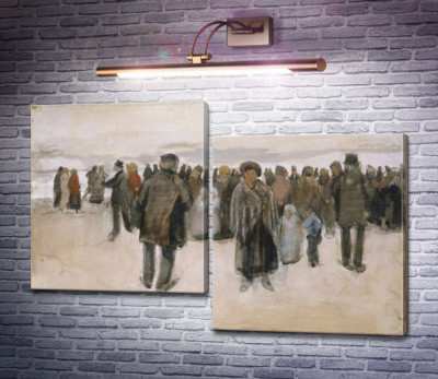 Пляж в Схевенингене