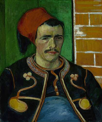 Зуав. Поясной портрет (The Zouave), 1888