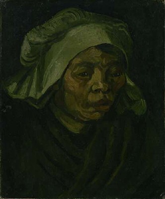 Портрет женщины (Head of a Woman), 1885