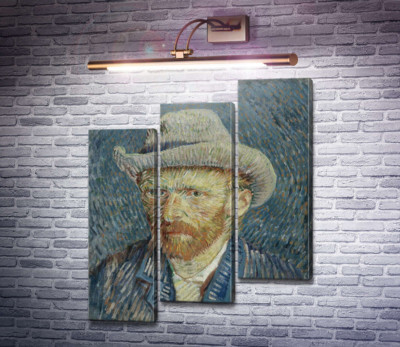 Автопортрет в фетровой шляпе (Self Portrait with Felt Hat), 1887-88