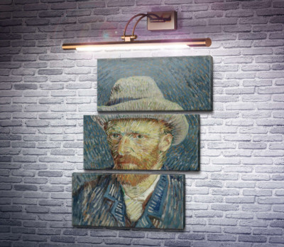 Автопортрет в фетровой шляпе (Self Portrait with Felt Hat), 1887-88