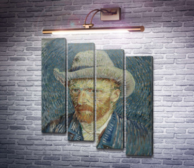 Автопортрет в фетровой шляпе (Self Portrait with Felt Hat), 1887-88