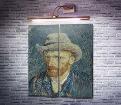 Автопортрет в фетровой шляпе (Self Portrait with Felt Hat), 1887-88