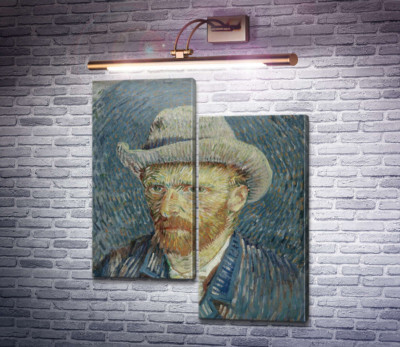 Автопортрет в фетровому капелюсі (Self Portrait with Felt Hat), 1887-88