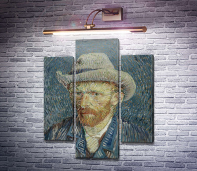 Автопортрет в фетровому капелюсі (Self Portrait with Felt Hat), 1887-88