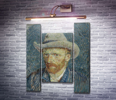 Автопортрет в фетровой шляпе (Self Portrait with Felt Hat), 1887-88