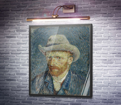 Автопортрет в фетровой шляпе (Self Portrait with Felt Hat), 1887-88