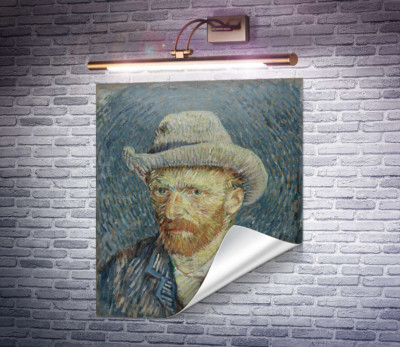 Автопортрет в фетровому капелюсі (Self Portrait with Felt Hat), 1887-88