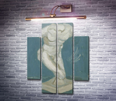 Мужской гипсовый торс (Plaster-Torso (male), 1886